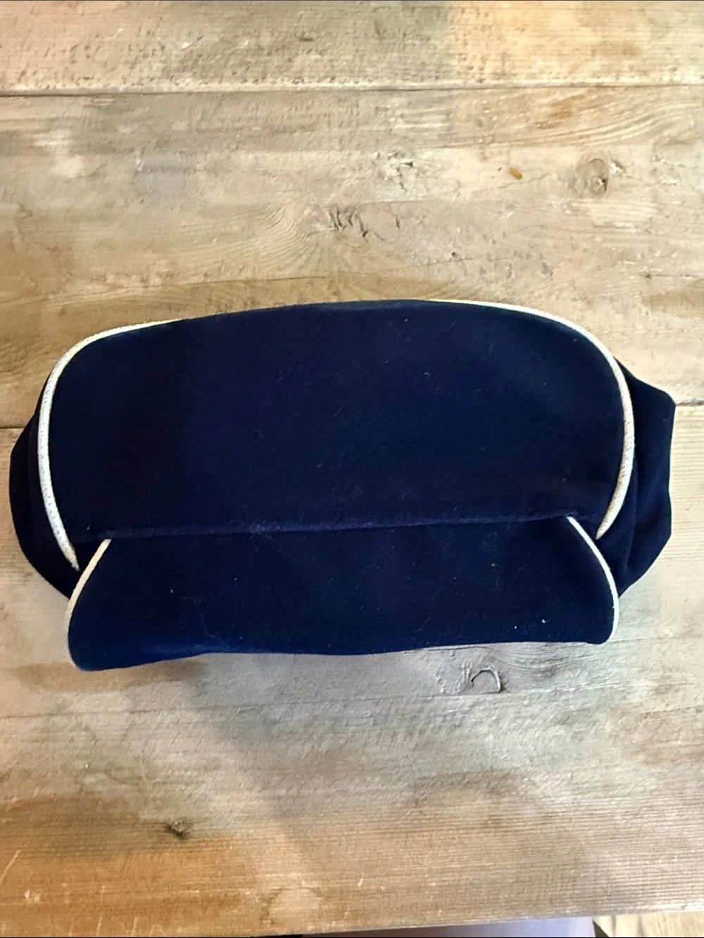 Dior Beauty Black Pouch with Cream Trim
